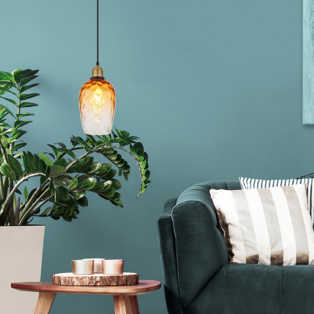 Globo SALVY Lampadario a sospensione Nero, 1-Luce main product photo