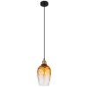 Globo SALVY Lampadario a sospensione Nero, 1-Luce