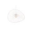 Reality CHAPEAU Lampada a Sospensione Bianco, 1-Luce