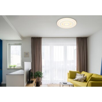 Globo ALOIS Plafoniera LED Bianco, 1-Luce Globo ALOIS Plafoniera LED Bianco, 1-Luce
