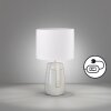 Fischer & Honsel Face Lampada da tavolo Beige, 1-Luce