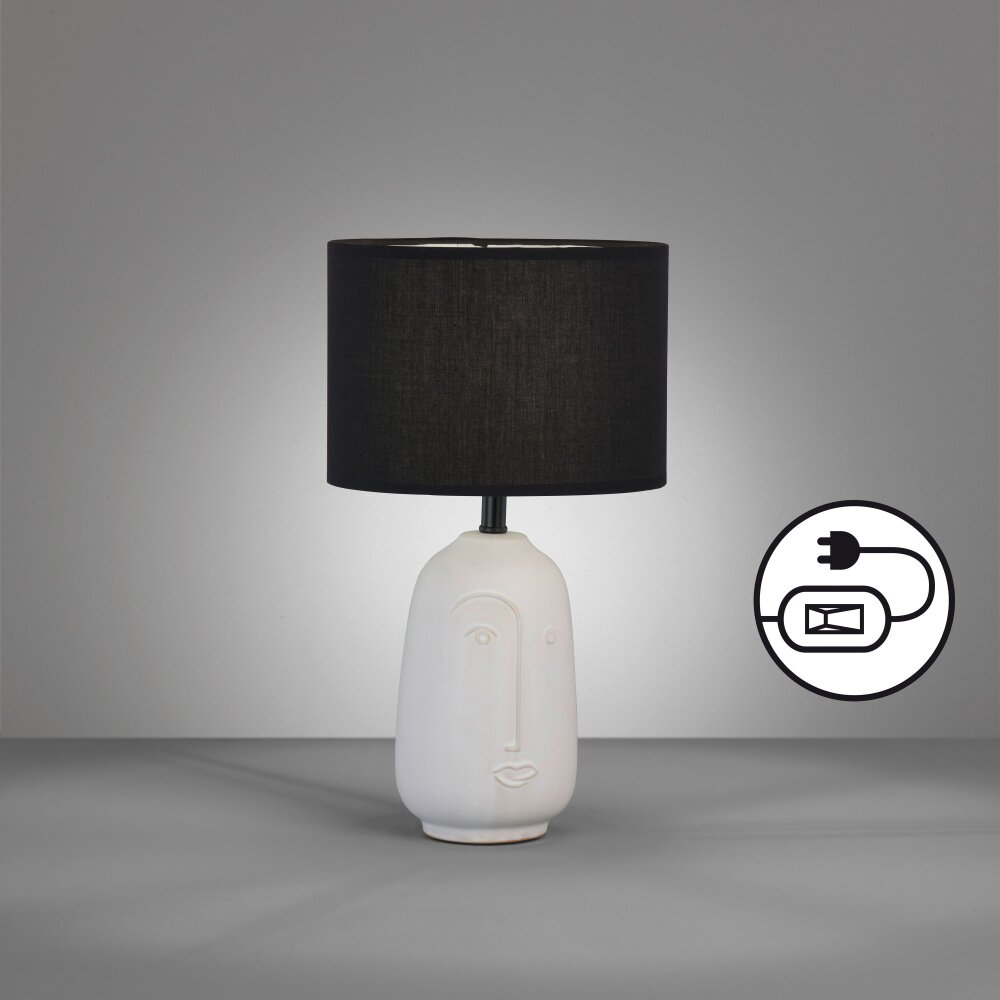 Fischer & Honsel Face Lampada da tavolo Bianco, 1-Luce main product photo