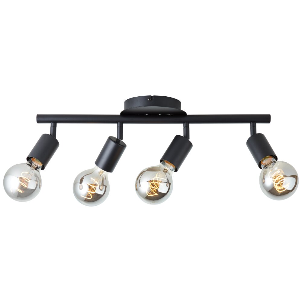 Brilliant Tiffany Plafoniera Nero, 4-Luci main product photo