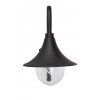 Brilliant Berna Applique da esterno Nero, 1-Luce
