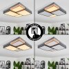 Bornos Plafoniera LED Antracite, 1-Luce