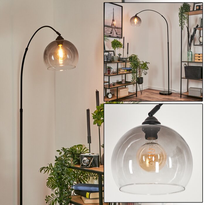 Tapitapa Lampada da terra Nero, 1-Luce