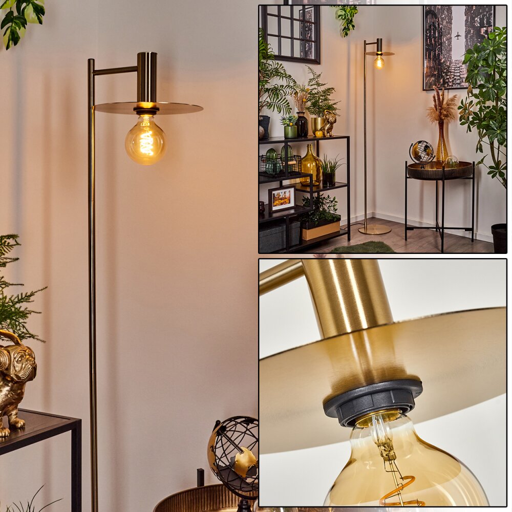 Faido Lampada da terra Ottone, 1-Luce main product photo