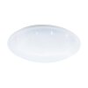 Eglo FRANIACW Plafoniera LED Bianco, 1-Luce, Telecomando, Cambia colore