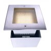 Deko Light Square 2 Faretto calpestabile LED Argento, 1-Luce