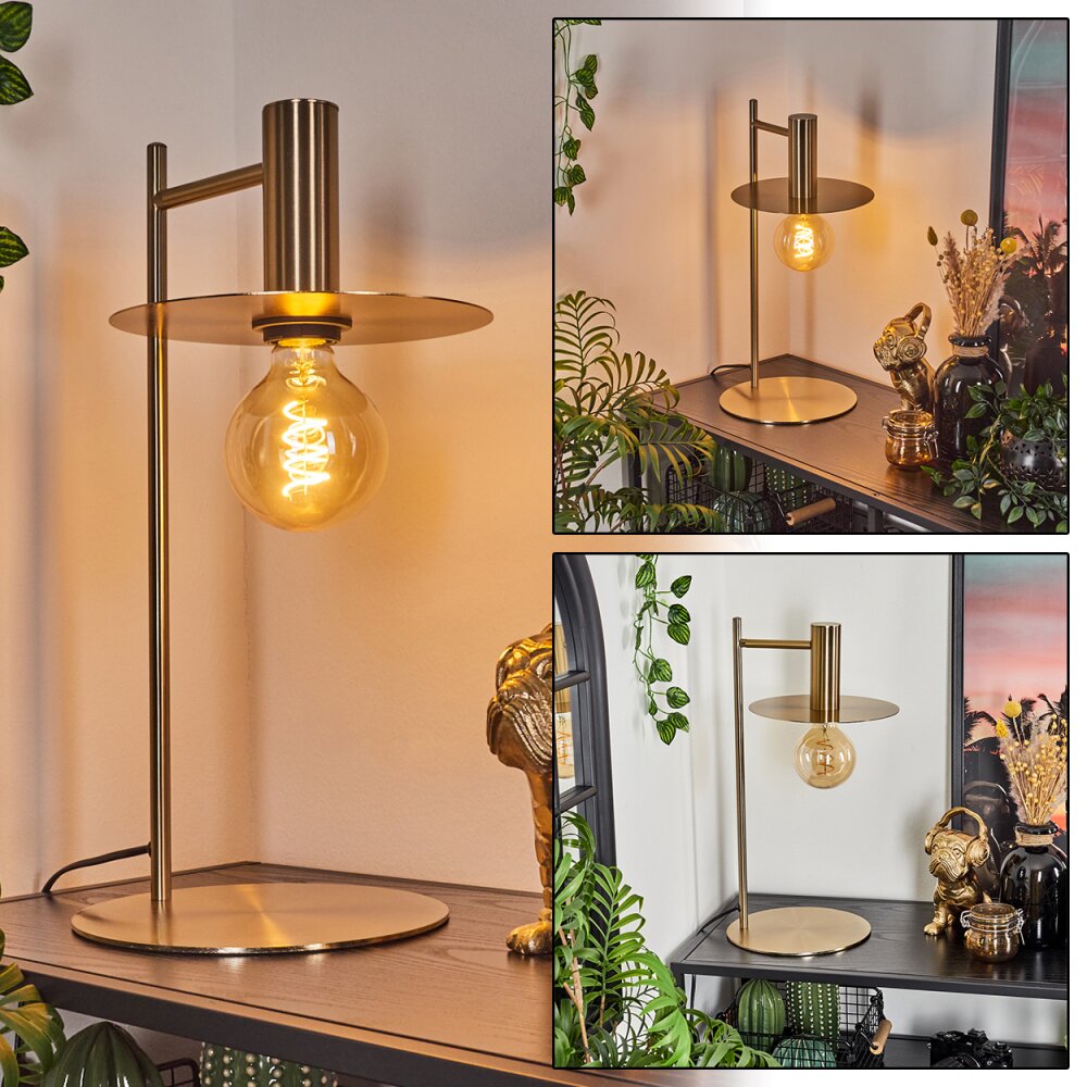 Faido Lampada da tavolo Ottone, 1-Luce main product photo