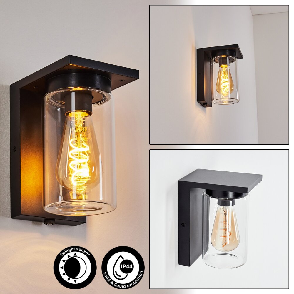 Foley Applique da esterno Nero, 1-Luce main product photo