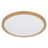 Globo SAPANA Plafoniera LED Ottone, Bianco, 1-Luce