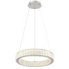 Globo MUCKY Lampadario a sospensione LED Cromo, 1-Luce, Telecomando