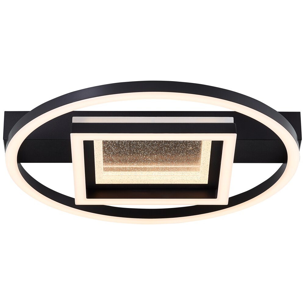 Brilliant Queens Plafoniera LED Nero, 1-Luce main product photo