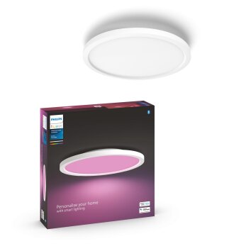 Philips Hue Surimu Plafoniera LED Bianco, 1-Luce