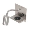 Steinhauer Upround Applique LED, 1-Luce