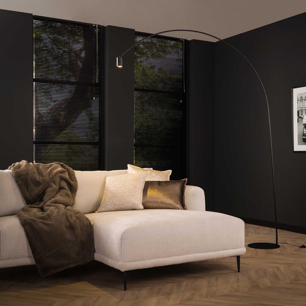 Arc Lampada da terra LED Antracite, 1-Luce main product photo