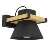 Eglo MACCLES Applique Nero, 1-Luce