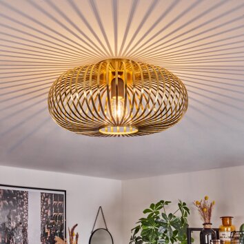 Oravi Plafoniera Ottone, 1-Luce