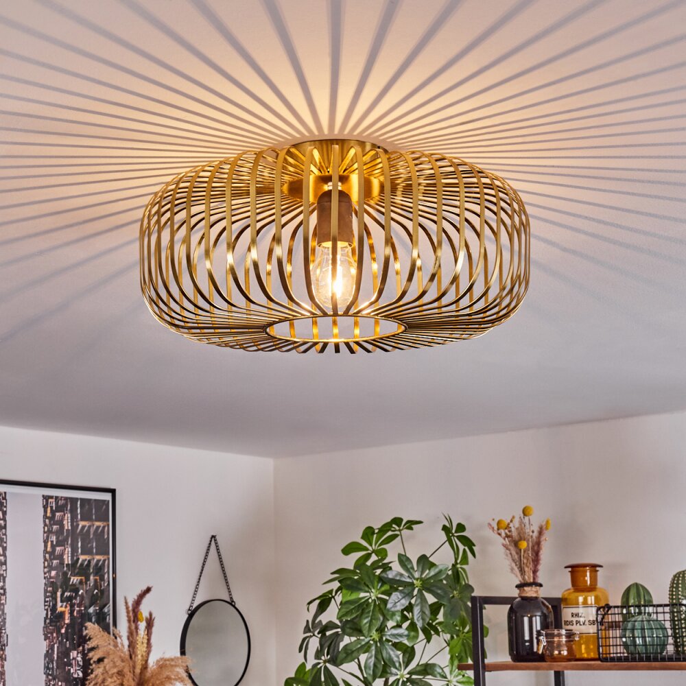 Wemude Plafoniera Ottone, 1-Luce main product photo