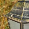 Naofe Lampioncino Segnapasso Marrone, Oro, 1-Luce