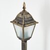 Naofe Lampioncino Segnapasso Marrone, Oro, 1-Luce