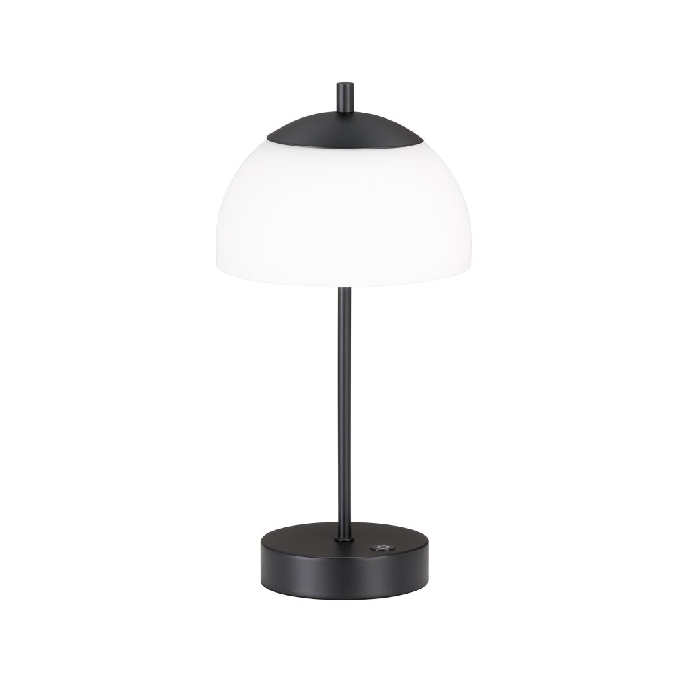 FHL easy Riva Lampada da tavolo LED Nero, 1-Luce