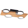 Brilliant Cheesy Plafoniera LED Nero, 1-Luce