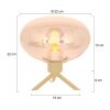 Steinhauer Reflexion Lampada da tavolo, 1-Luce