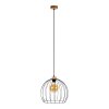 Lecueder Lampada a Sospensione Legno chiaro, 1-Luce