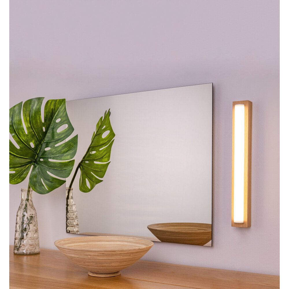 Amboy Applique LED Legno chiaro, 1-Luce main product photo