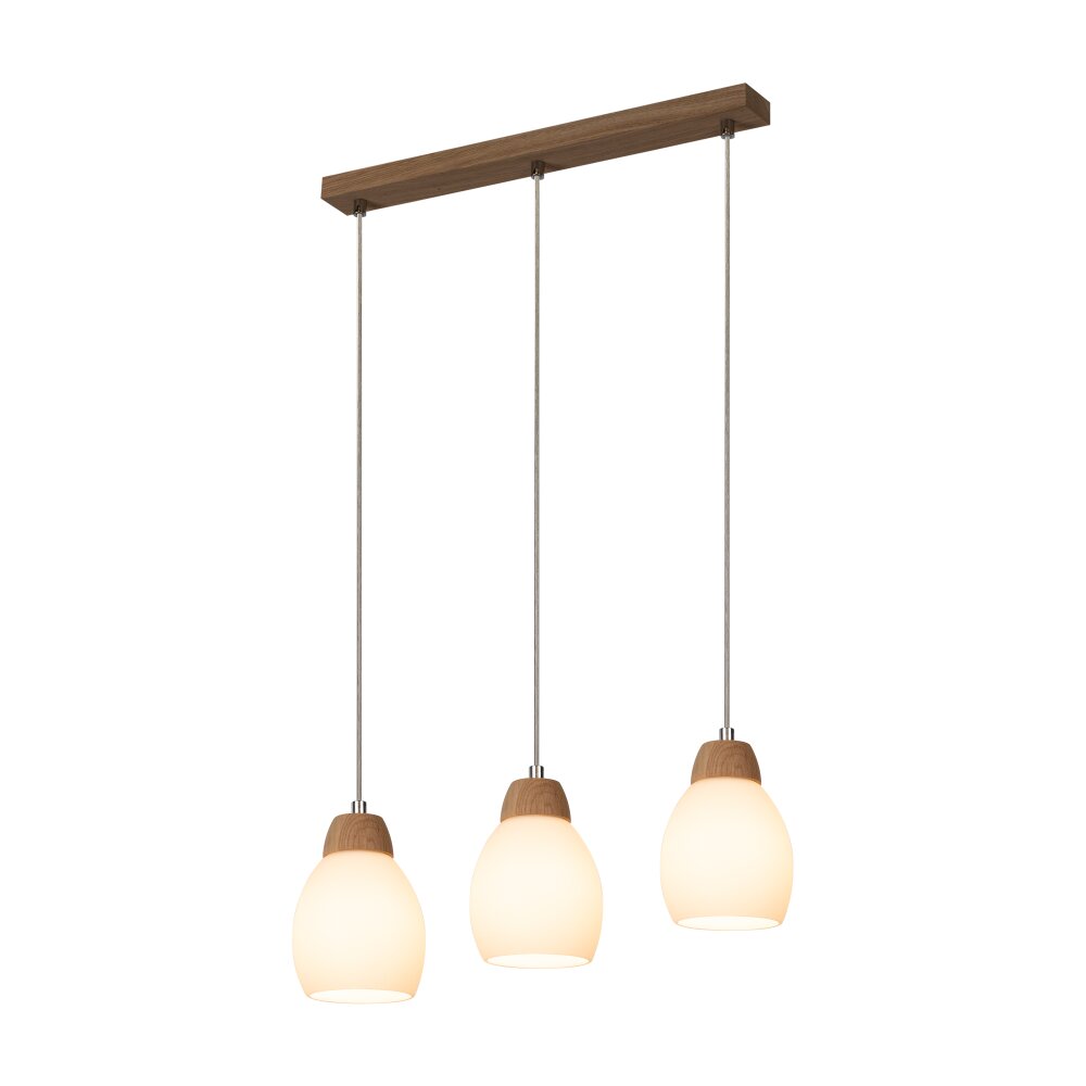 Nacimiento Lampada a Sospensione Legno chiaro, 3-Luci main product photo