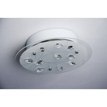 Lampada da soffitto 2flg. Bianco, 2-Luci