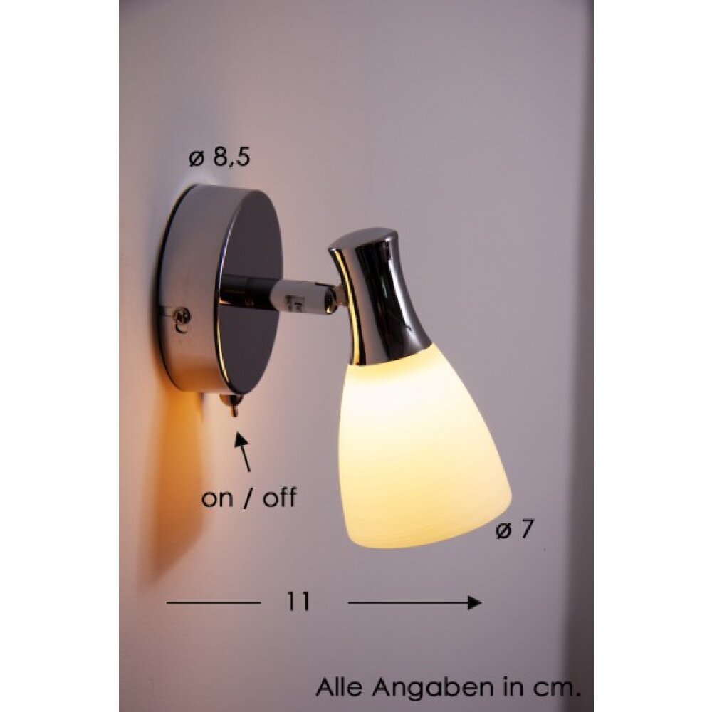 Reality Faretto da parete Bianco, 1-Luce main product photo