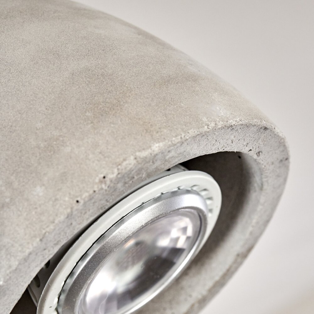 Lomma Plafoniera Grigio, 2-Luci