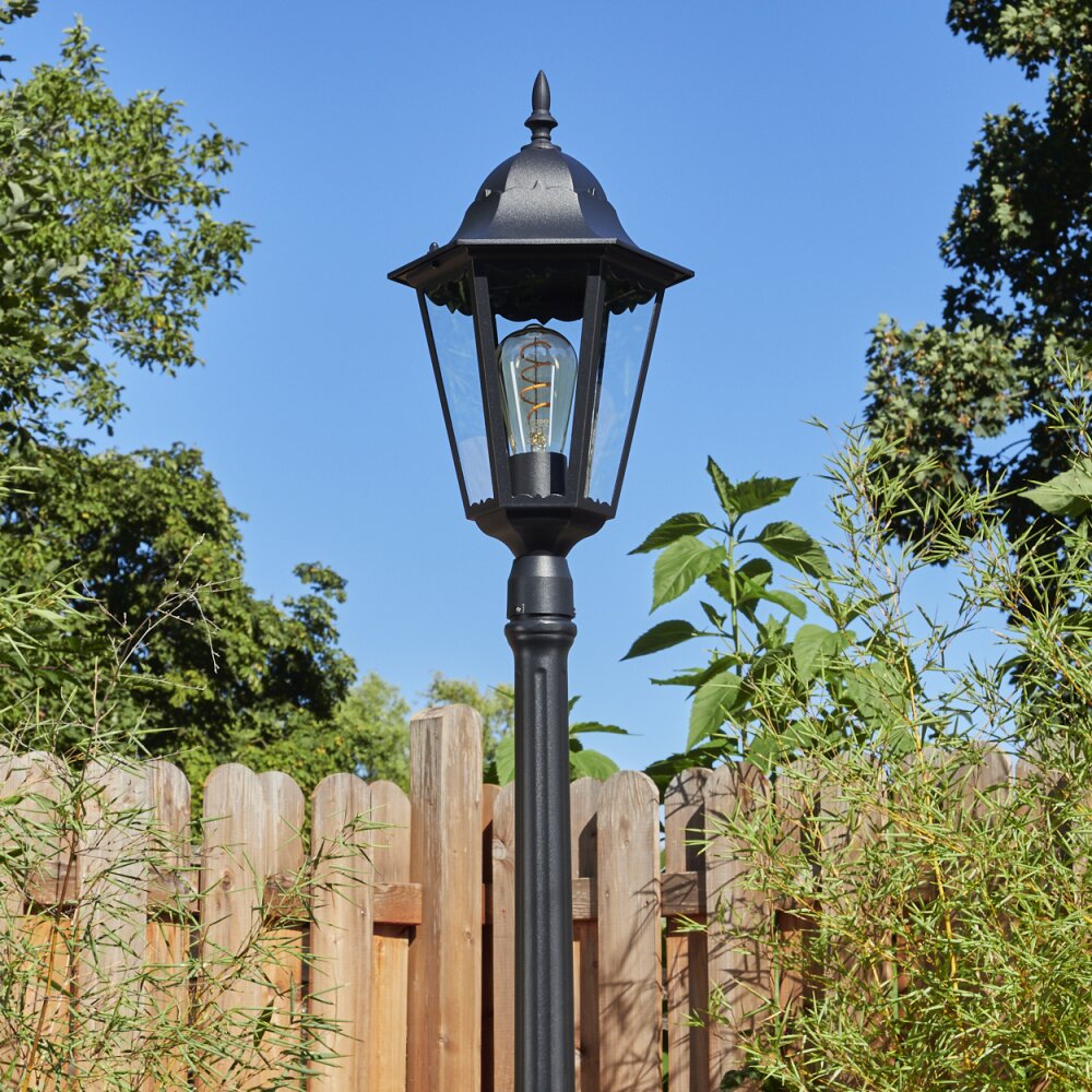 Hongkong Lampioncino Segnapasso Nero, 1-Luce