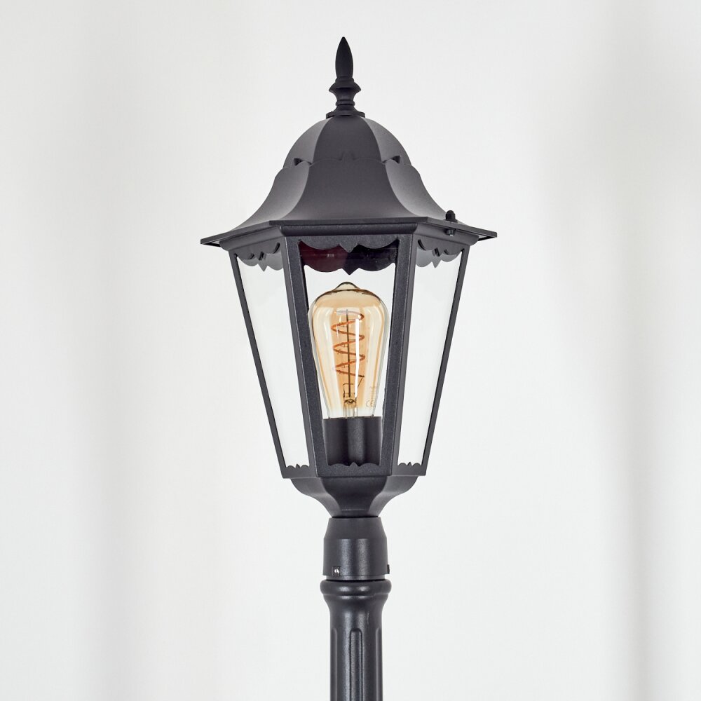 Hongkong Lampioncino Segnapasso Nero, 1-Luce