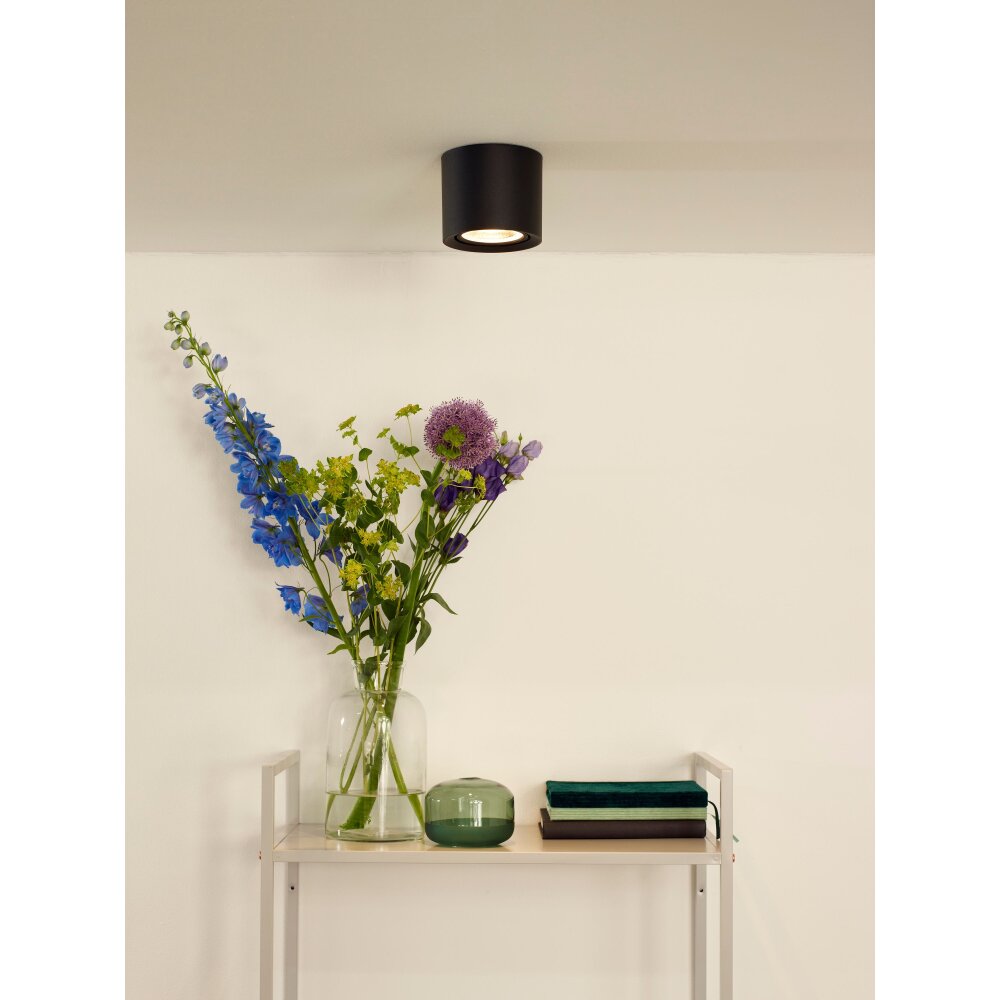 Lucide FEDLER Faretto da soffitto Nero, 1-Luce main product photo