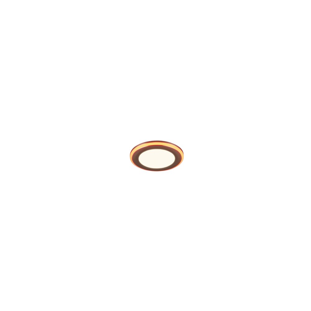 Trio ARGUS Lampada da incasso LED Cromo, 2-Luci, Telecomando, Cambia colore