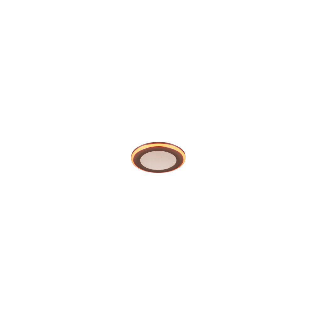 Trio ARGUS Lampada da incasso LED Cromo, 2-Luci, Telecomando, Cambia colore