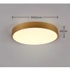 Trio DOHA Plafoniera LED Ottone, 1-Luce