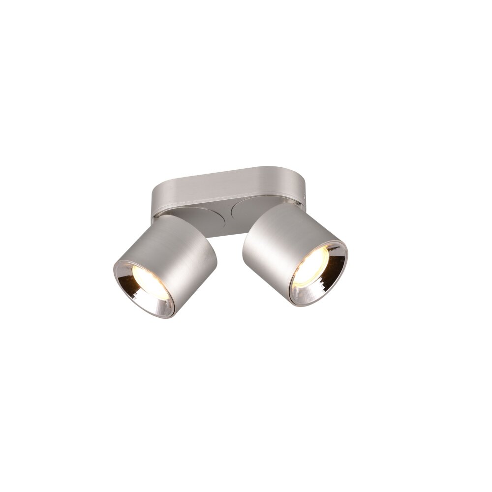 Trio GUAYANA soffitto Nichel opaco, 2-Luci main product photo