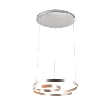 Trio Marnie Lampada a Sospensione LED Alluminio satinato, 1-Luce