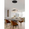 Trio Marnie Lampada a Sospensione LED Oro, Nero, 1-Luce