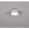 Trio NIMBUS Lampada da incasso LED Bianco, 1-Luce