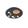 Trio Zodiac Plafoniera LED Oro, Nero, 1-Luce