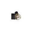 Reality Ardon Applique Oro, Nero, 1-Luce