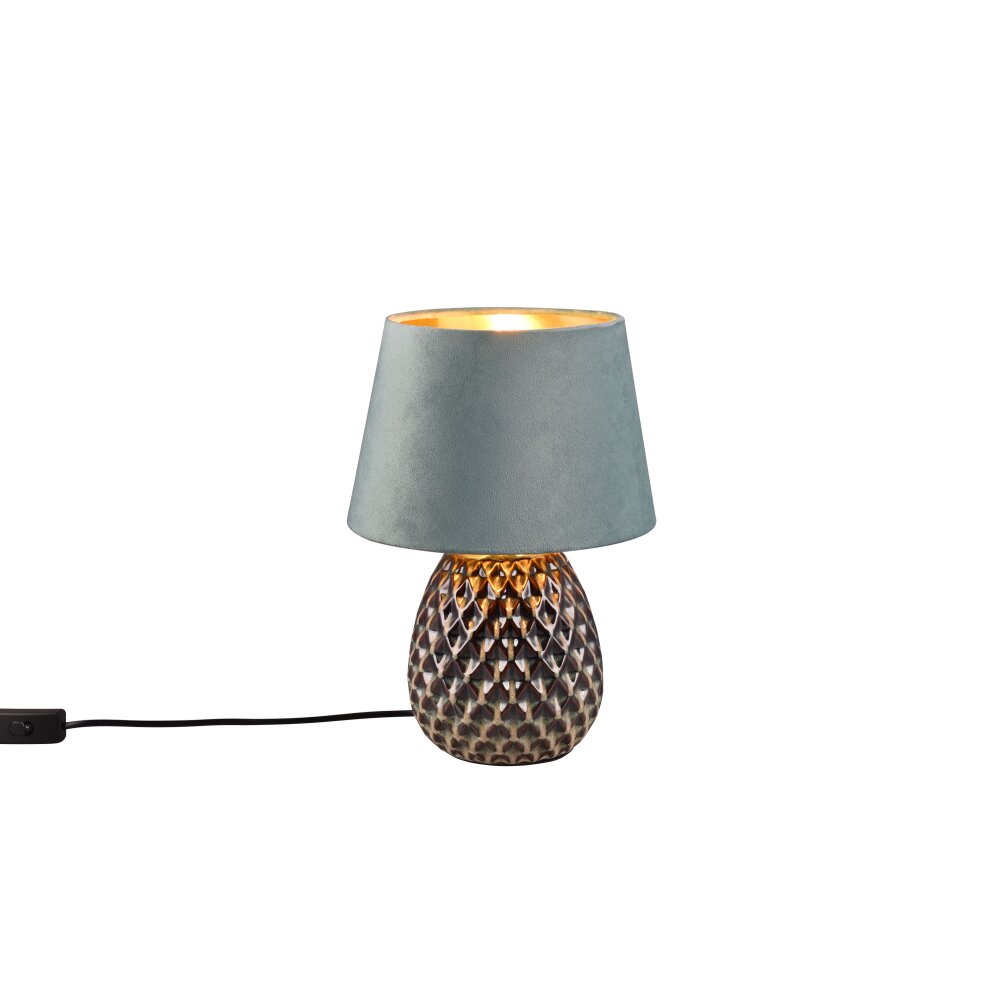 Reality ARIANA Lampada da tavolo Verde, 1-Luce main product photo