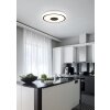 Reality BUNDA Plafoniera LED Nero, 1-Luce