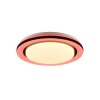 Reality Cartida Plafoniera LED Bianco, 1-Luce, Telecomando, Cambia colore